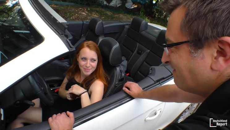 Hot amateur German babe gets picked up and fucked in the strip club